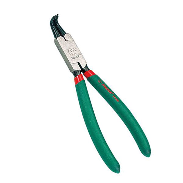 Hans Tools Seeger gyűrű fogó 210mm belső, hajlított termék fő termékképe