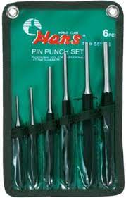 Hans Tools csapszegkiütő készlet 6r. d2,0-8,0mm 56110-6 termék fő termékképe