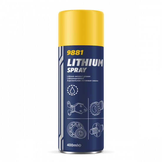 MANNOL 9881 Lítium spray 400 ml termék fő termékképe