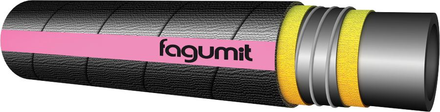 Fagumit Gumi olaj szívó-nyomó tömlő 125/141 mm termék fő termékképe