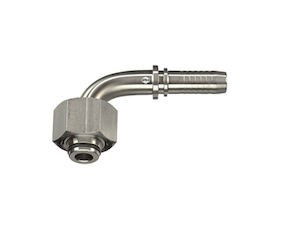 Metrikus hollanderes csatlakozó 90° L-es kúppal, O-gyűrűvel termék fő termékképe