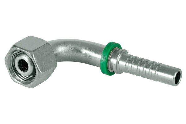 Metrikus hollanderes 90°-os csatlakozó S-es kúppal, O-gyűrűvel termék fő termékképe