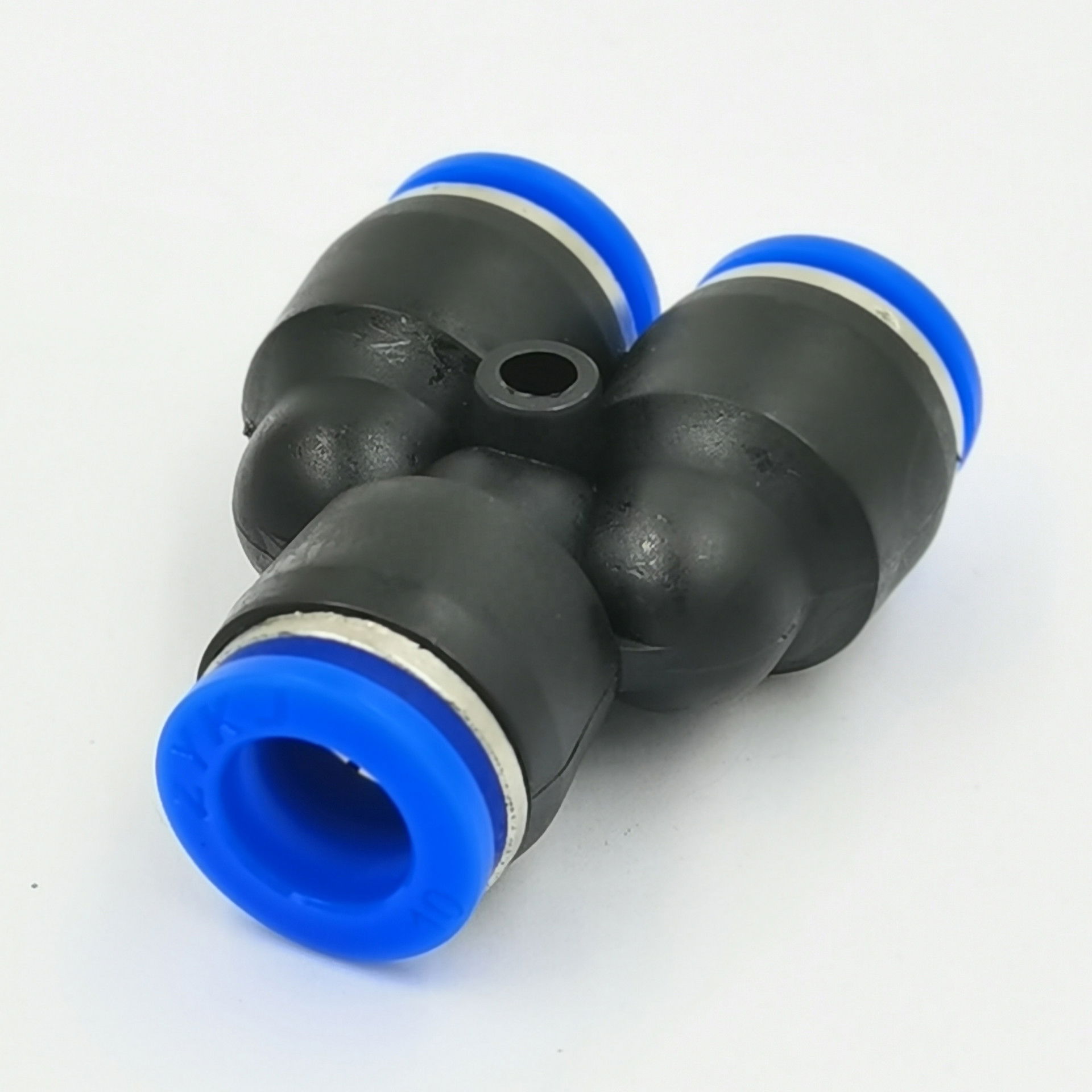 PUSH-IN pneumatikus, levegős gyorscsatlakozó Y-idom váltó összekötő termék fő termékképe