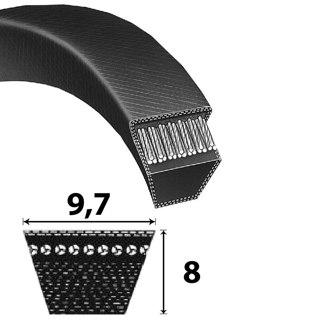 Power Belt SPZ 1287 9,7x1287 Lw keskeny profilú ékszíj termék fő termékképe