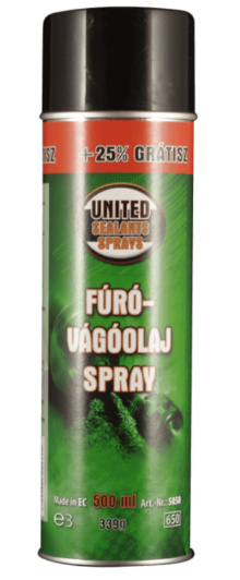 Fúró-vágóolaj spray 500 ml termék fő termékképe