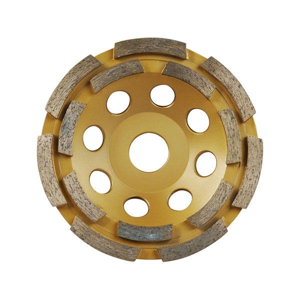 EXTOL gyémántcsiszoló korong; 115mm×22,2mm, kétsoros termék fő termékképe