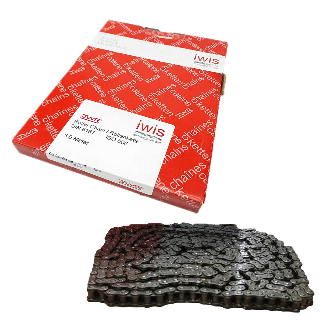 IWIS-Elite 08B Ipari görgőslánc 1/2" X 5/16'' (5 m) termék fő termékképe