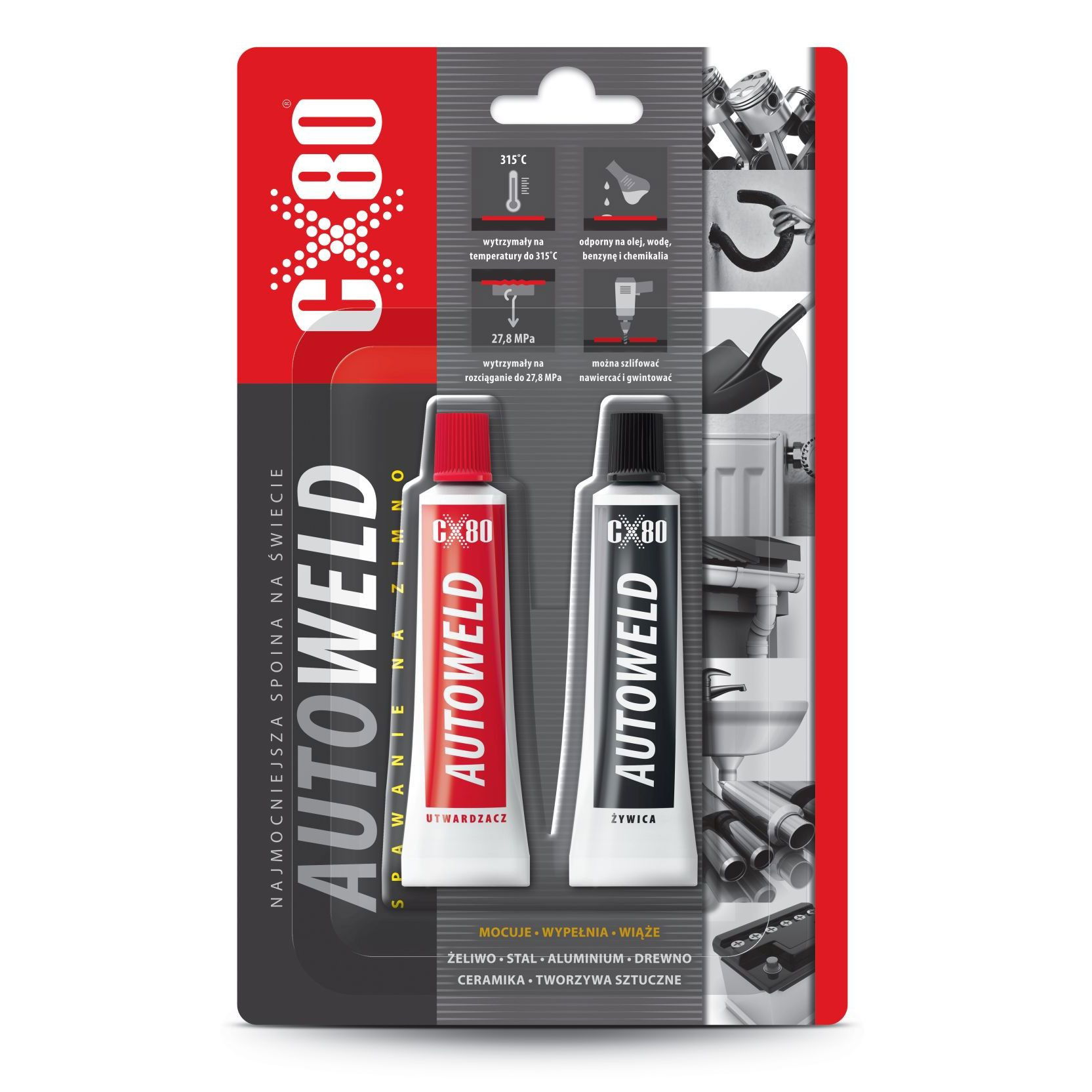 AutoWeld hideghegesztő 2x 27 gr termék fő termékképe