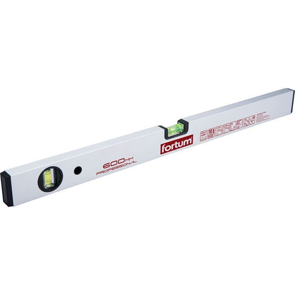 FORTUM vízmérték 0,5mm/m pontos ( alu.), elektronikusan kalibrált libella FORTUM; 1200mm termék fő termékképe