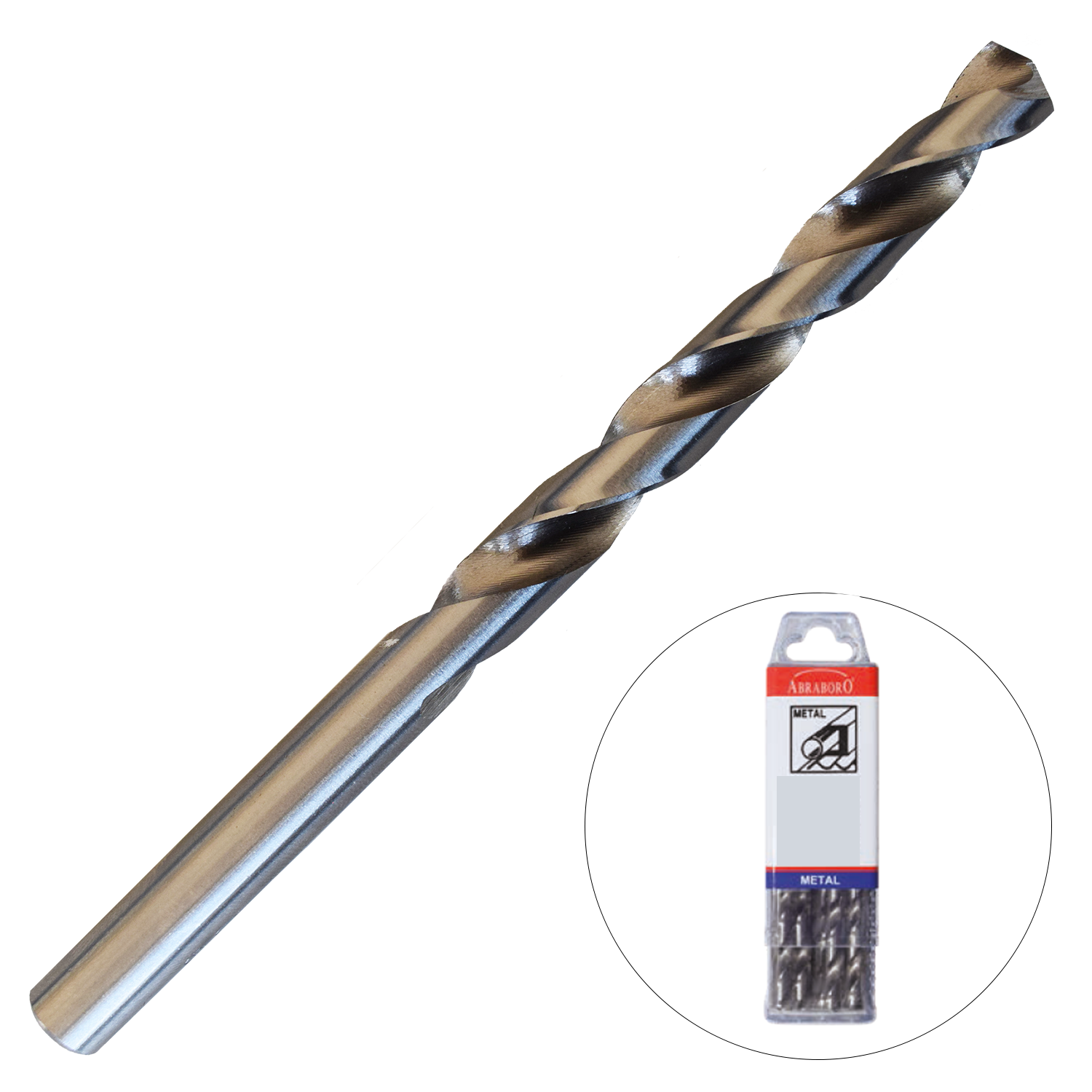 Abraboro 9.2 x 125 / 81 mm HSS-GS fémfúró X-Pack, 10 db/csomag termék fő termékképe