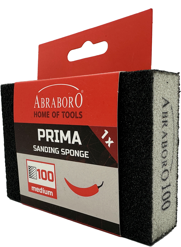 Abraboro PRIMA csiszolószivacs, 100 x 68 x 24 mm, K60 termék fő termékképe