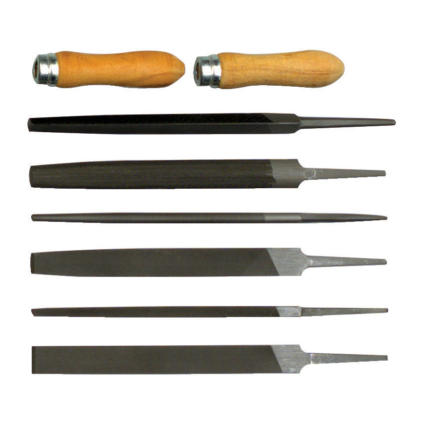 KENNEDY 8" (200 mm) félsimító műhelyreszelő készlet, 8 részes termék fő termékképe